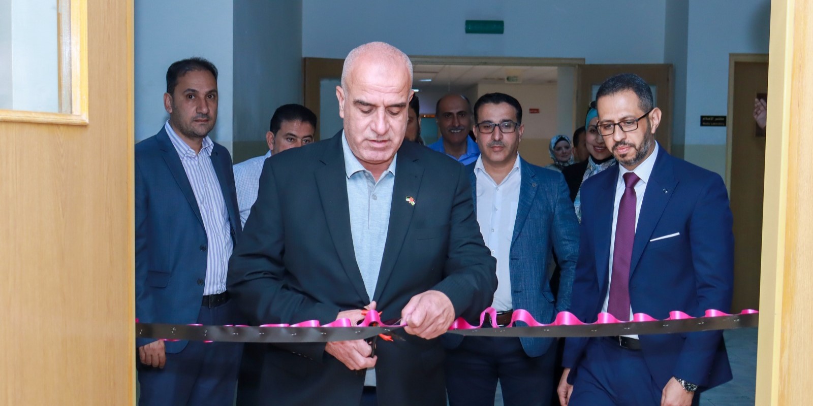  افتتاح مختبرات حاسوب في كلية تكنولوجيا المعلومات في جامعة الحسين بن طلال